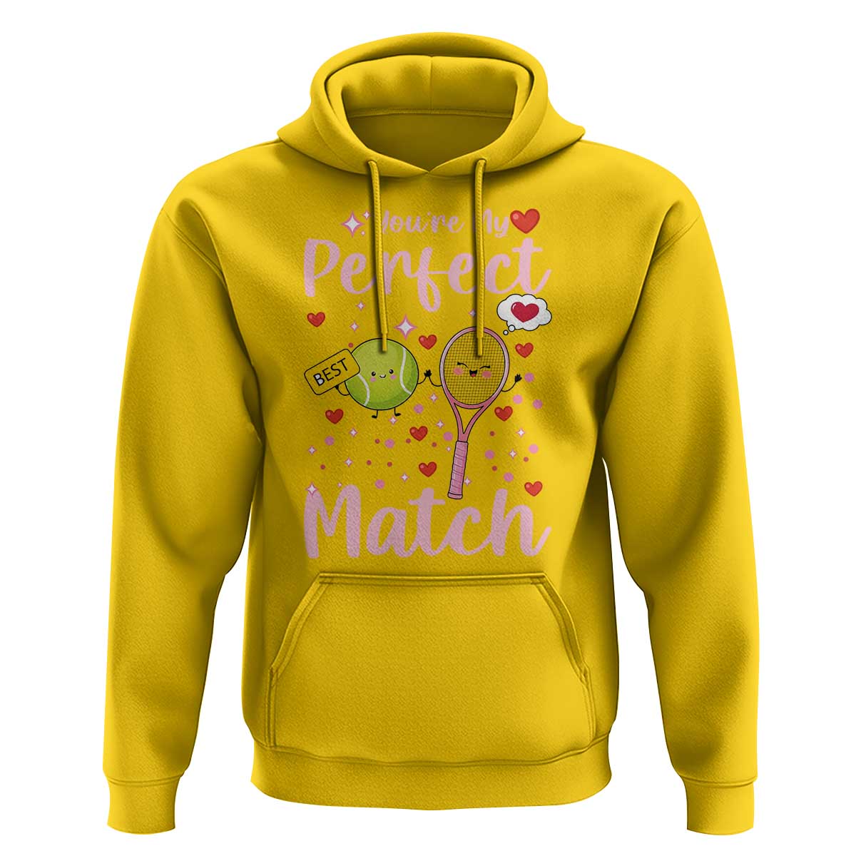 You Are My Perfect Match Hoodie Gift For Tennis Couple - Wonder Print Shop