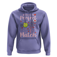 You Are My Perfect Match Hoodie Gift For Tennis Couple - Wonder Print Shop