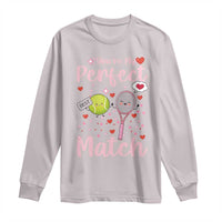 You Are My Perfect Match Long Sleeve Shirt Gift For Tennis Couple - Wonder Print Shop
