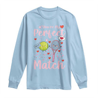 You Are My Perfect Match Long Sleeve Shirt Gift For Tennis Couple - Wonder Print Shop
