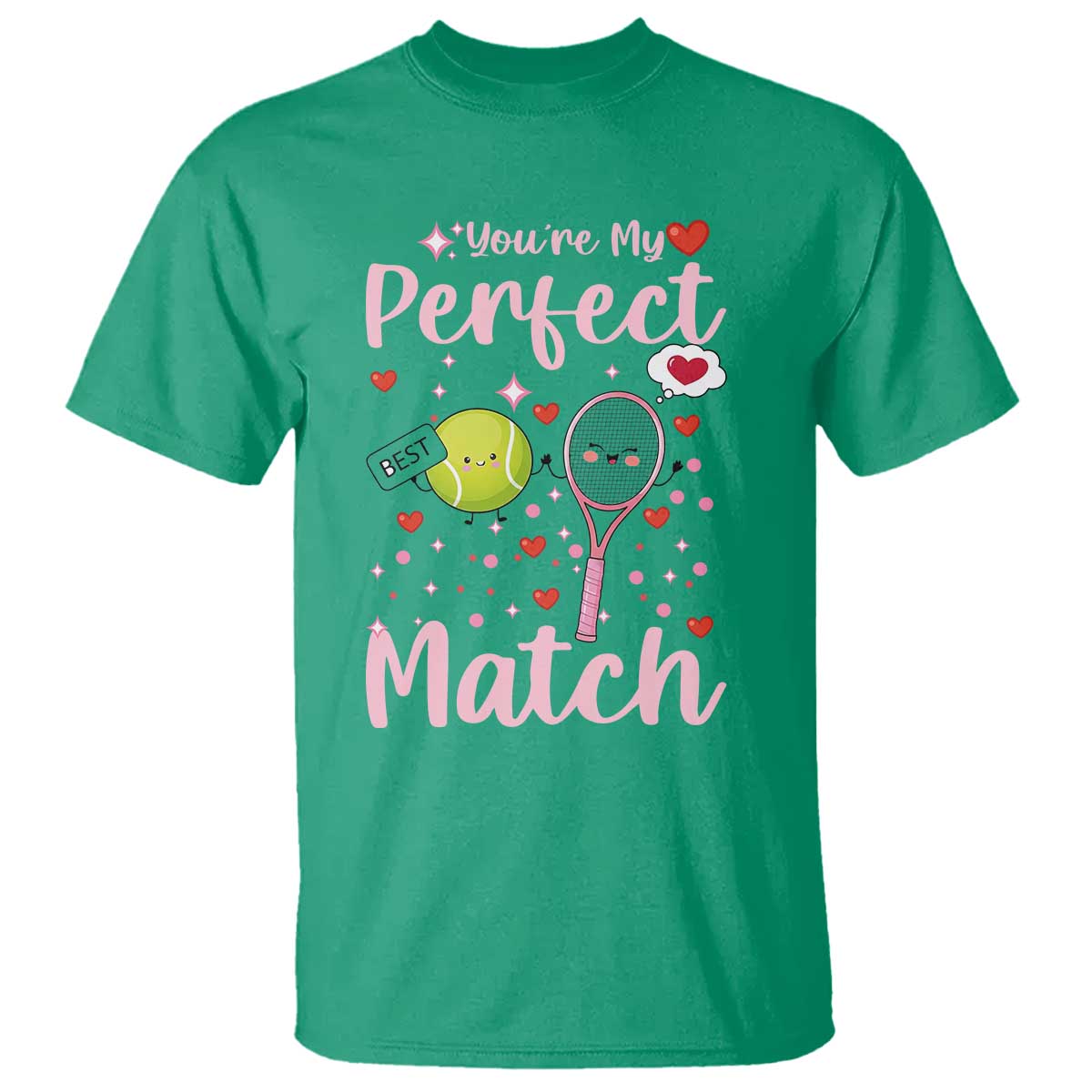 You Are My Perfect Match T Shirt Gift For Tennis Couple - Wonder Print Shop