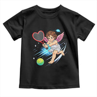 Funny Cupid Tennis Player Toddler T Shirt Valentines Day Gift - Wonder Print Shop