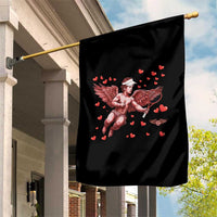 Cute Cupid Tennis Angel Garden Flag Valentines Day Gift - Wonder Print Shop