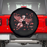 Cute Cupid Tennis Angel Spare Tire Cover Valentines Day Gift - Wonder Print Shop