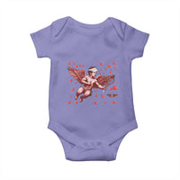 Cute Cupid Tennis Angel Baby Onesie Valentines Day Gift - Wonder Print Shop