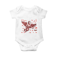Cute Cupid Tennis Angel Baby Onesie Valentines Day Gift - Wonder Print Shop