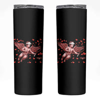 Cute Cupid Tennis Angel Skinny Tumbler Valentines Day Gift - Wonder Print Shop