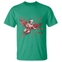 Cute Cupid Tennis Angel T Shirt Valentines Day Gift - Wonder Print Shop
