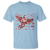 Cute Cupid Tennis Angel T Shirt Valentines Day Gift - Wonder Print Shop