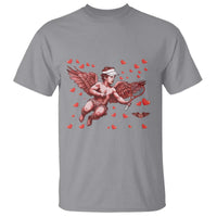 Cute Cupid Tennis Angel T Shirt Valentines Day Gift - Wonder Print Shop