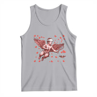 Cute Cupid Tennis Angel Tank Top Valentines Day Gift - Wonder Print Shop