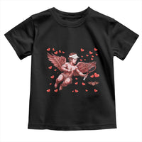 Cute Cupid Tennis Angel Toddler T Shirt Valentines Day Gift - Wonder Print Shop