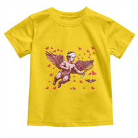 Cute Cupid Tennis Angel Toddler T Shirt Valentines Day Gift - Wonder Print Shop