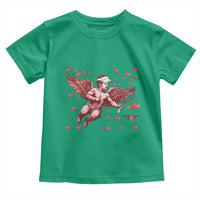 Cute Cupid Tennis Angel Toddler T Shirt Valentines Day Gift - Wonder Print Shop