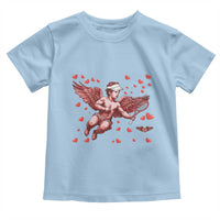Cute Cupid Tennis Angel Toddler T Shirt Valentines Day Gift - Wonder Print Shop