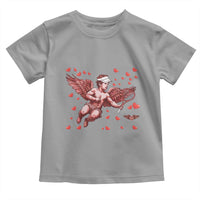 Cute Cupid Tennis Angel Toddler T Shirt Valentines Day Gift - Wonder Print Shop