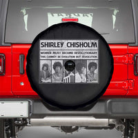 Shirley Chisholm Quote Spare Tire Cover Women Must Become Revolutionary