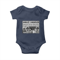 Shirley Chisholm Quote Baby Onesie Women Must Become Revolutionary