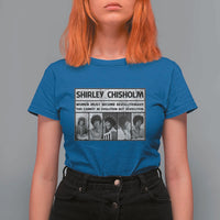 Shirley Chisholm Quote T Shirt For Women Women Must Become Revolutionary