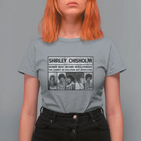 Shirley Chisholm Quote T Shirt For Women Women Must Become Revolutionary