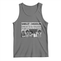 Shirley Chisholm Quote Tank Top Women Must Become Revolutionary