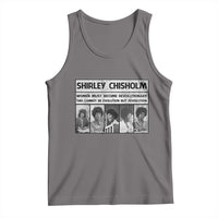 Shirley Chisholm Quote Tank Top Women Must Become Revolutionary