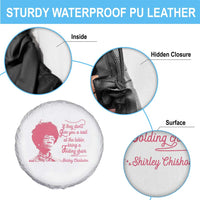 Shirley Chisholm Spare Tire Cover Bring A Folding Chair Quote