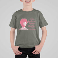 Shirley Chisholm T Shirt For Kid Bring A Folding Chair Quote