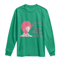 Shirley Chisholm Long Sleeve Shirt Bring A Folding Chair Quote