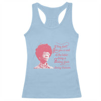 Shirley Chisholm Racerback Tank Top Bring A Folding Chair Quote