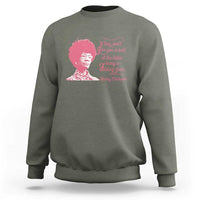 Shirley Chisholm Sweatshirt Bring A Folding Chair Quote