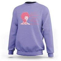 Shirley Chisholm Sweatshirt Bring A Folding Chair Quote