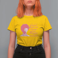 Shirley Chisholm T Shirt For Women Bring A Folding Chair Quote