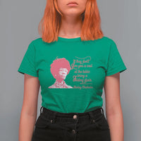 Shirley Chisholm T Shirt For Women Bring A Folding Chair Quote