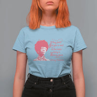 Shirley Chisholm T Shirt For Women Bring A Folding Chair Quote