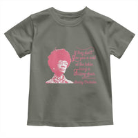 Shirley Chisholm Toddler T Shirt Bring A Folding Chair Quote