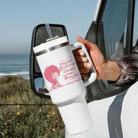 Shirley Chisholm Tumbler With Handle Bring A Folding Chair Quote