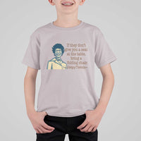 Shirley Chisholm Seat At The Table Quote T Shirt For Kid Female Empowerment History Gift