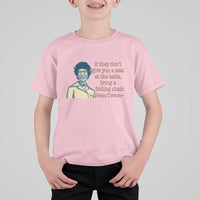 Shirley Chisholm Seat At The Table Quote T Shirt For Kid Female Empowerment History Gift