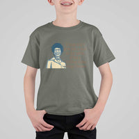 Shirley Chisholm Seat At The Table Quote T Shirt For Kid Female Empowerment History Gift