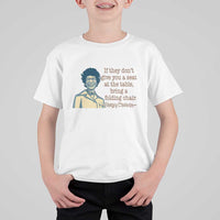 Shirley Chisholm Seat At The Table Quote T Shirt For Kid Female Empowerment History Gift