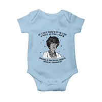 Shirley Chisholm Seat At The Table Quote Baby Onesie Black History Month Gift