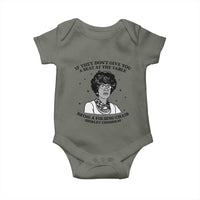 Shirley Chisholm Seat At The Table Quote Baby Onesie Black History Month Gift