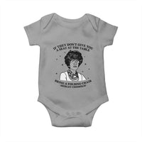 Shirley Chisholm Seat At The Table Quote Baby Onesie Black History Month Gift