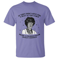 Shirley Chisholm Seat At The Table Quote T Shirt Black History Month Gift