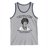 Shirley Chisholm Seat At The Table Quote Tank Top Black History Month Gift