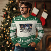 Shirley Chisholm Seat At The Table Quote Ugly Christmas Sweater Strong Black Women Pride