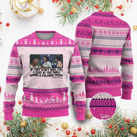 Shirley Chisholm Seat At The Table Quote Ugly Christmas Sweater Strong Black Women Pride