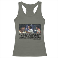 Shirley Chisholm Seat At The Table Quote Racerback Tank Top Strong Black Women Pride