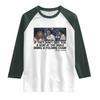 Shirley Chisholm Seat At The Table Quote Raglan Shirt Strong Black Women Pride